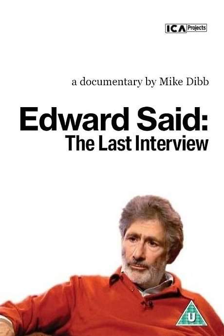 Edward Said: The Last Interview